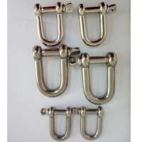 Stainless steel D Type shackle