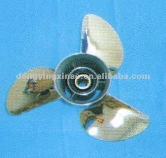 stainless steel boat propeller