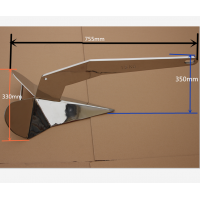 S.S316 15kg polish delta boat anchor
